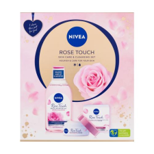 Nivea Rose Touch ajándékcsomagok Rose Touch micellás víz 400 ml + Rose Touch nappali gélkrém 50 ml nőknek kozmetikai ajándékcsomag