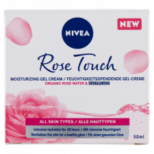 NIVEA Rose Touch hidratáló gél-krém 50 ml arckrém
