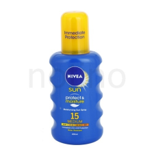 Nivea Sun Protect & Moisture napozó spray SPF 15 naptej, napolaj