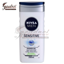 Nivea Tusfürdő Men-Sensitive-Bőrnyugtató, bambusz kivonattal 250ml tusfürdők