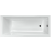 NIWELL Luxury NIWELL Wave fehér színű akril egyenes kád 160x70