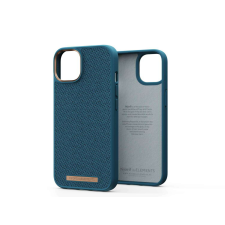 Njord Fabric Apple iPhone 14 Szilikon Tok - Kék tok és táska