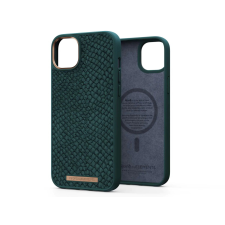 Njord Salmon Leather MagSafe Apple iPhone 14 Plus Bőr Tok - Zöld tok és táska