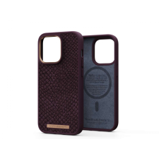 Njord Salmon Leather Magsafe Case iPhone 14 Pro Eldur tok és táska
