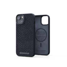 Njord Salmon Leather MagSafe tok fekete Apple iPhone 14 Plus készülékhez (NA42SL00) tok és táska