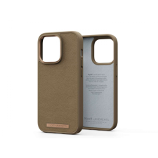 Njord Suede Comfort+ Case iPhone 14 Pro Camel tok és táska