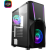 Njoy Számítógépház - FORT (fekete, ablakos, ATX, 2x12cm, 1xUSB2.0, 2xUSB3.0)