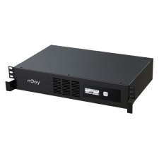 Njoy Szünetmentes 1000VA - Code 1000 (8 IEC C13, line-interaktív, USB menedzsment, szoftver, LCD kijelző, 2U rack) szünetmentes áramforrás