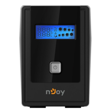 Njoy Szünetmentes 650VA - Cadu 650 (2 Schuko, line-interaktív, USB menedzsment, RJ11/45 vonalvédelem(1Gb/s), fekete) szünetmentes áramforrás