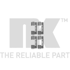 NK Tartozékkészlet, tárcsafékbetét NK 7936180 fékbetét