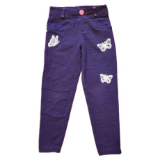  NKD sötétkék lepkés kislány nadrág (méret: 104)
