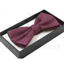  NM Díszdobozos csokornyakkendő - Fekete-pink aprómintás ajándéktárgy
