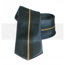  NM slim nyakkendő - Arany csíkos nyakkendő