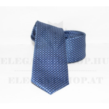  NM slim szövött nyakkendő - Kék mintás nyakkendő