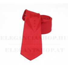  NM szövött slim nyakkendő - Piros nyakkendő
