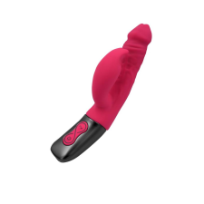 NMC Titanz 7" silicone rechargeable vibrator in pink vibrátorok