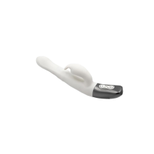 NMC Titanz 8.5" silicone rechargeable vibrator in ivory white vibrátorok