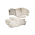 NMSafety PU tenyérmártott, poliészter kesztyű (EN 3121), fehér, L-es (PU1350PW/L)