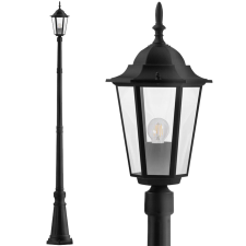 NNLED Kerti állólámpa LED oszlop 229cm E27 kültéri dekoratív lámpa kültéri világítás