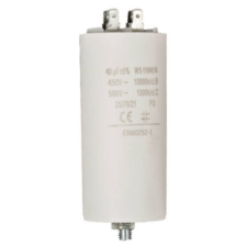No brand Kondenzátor 450V + Earth 40.0uf / 450 v + Aarde beépíthető gépek kiegészítői