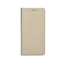 NO NAME Etui Smart mágneses könyvtok Samsung M34 5G arany M346 M346 tok és táska
