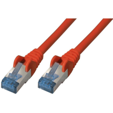 No-name Patchkabel CAT6a RJ45 S/FTP 0,5m Red (75711-0.5R) - UTP kábel és adapter