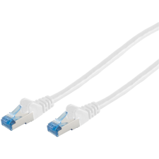 No-name Patchkabel CAT6a RJ45 S/FTP 2m White (75712-W) kábel és adapter