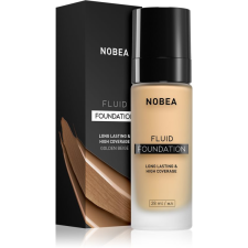 NOBEA Day-to-Day Fluid Foundation hosszan tartó make-up árnyalat 03 Golden beige 28 ml smink alapozó