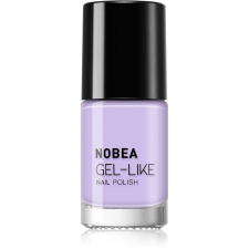 NOBEA Day-to-Day Gel-like Nail Polish körömlakk géles hatással árnyalat Blue violet #N61 6 ml körömlakk