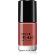 NOBEA Day-to-Day Gel-like Nail Polish körömlakk géles hatással árnyalat Fired brick #N15 6 ml körömlakk