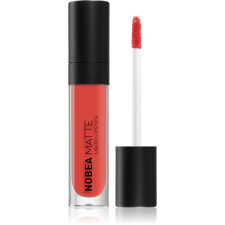 NOBEA Day-to-Day Matte Liquid Lipstick mattító folyékony rúzs árnyalat Cranberry Red #M08 7 ml rúzs, szájfény