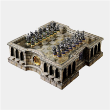 NOBLE COLLECTION Lord of the Rings - Collectors Chess Set - sakk készlet társasjáték