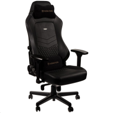 Noblechairs HERO bőr fekete (NBL-HRO-RL-BLA) - Szék forgószék