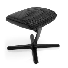 Noblechairs lábtartó Footrest2, valódi bőr fekete - NBL-FR-RL-BLK forgószék