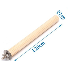 Nobleza | Fa ülőrúd L - 2x20 cm játék madaraknak