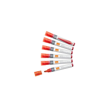 NOBO 4mm Táblamarker készlet - Piros (10 db / csomag) (1915384) filctoll, marker