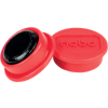 NOBO Fehértábla mágnes 8db, 20mm átmérő, piros (1901442)