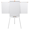 NOBO Flipchart tábla, mágneses felület, 2 db segédkarral, NOBO "Essentials", fehér