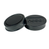 NOBO Korong mágnes, fehértáblához, 38 mm, 4 db, NOBO, fekete