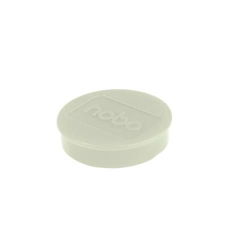 NOBO Mágneskorong, erős, 38 mm, 10 db, NOBO, fehér mágneskorong, mágnesszalag