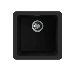  NODOR 4088 - Mosogatótálca NorGranite 40.40 1B BK fekete mosogatótálca
