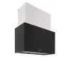  NODOR 8532 Nodor - Páraelszívó NorBreeze CUBE GLASS ECO 90 BK