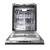 Nodor - Beépíthető mosogatógép NorCare DW-6142 I SL - A készlet erejéig rendelhető!