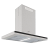 Nodor NorBreeze ISLA MIRAGE PREMIUM 90 +3 ÉV Garanciával*, Sziget páraelszívó LED világítás 1 db motor, 1200 m3/h, 40-67 dB zajszint, 90 cm széles, A+ Energiaosztály