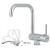 Nodor OUTLET - Csaptelep NorFlow TUCÁN R - Kiállított bemutató termék!