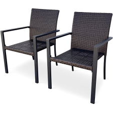 Noela WICKER PAT rattan, rakásolható, 2 darab kerti bútor