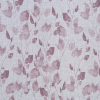  Noemi fehér - lila függöny apró levél mintás dekor 140x250 cm