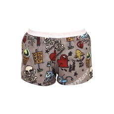  Női bő szárú boxeralsók Represent tetoválás L