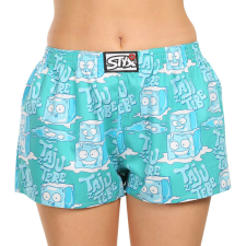 női bő szárú boxeralsók Styx art klasszikus gumipánt jégkockák (K1657) XL női alsó