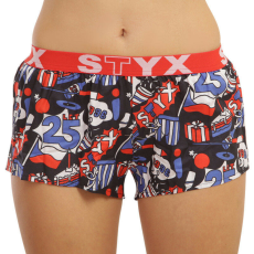  Női bő szárú boxeralsók Styx art sportgumi 25 év (T1454) XL